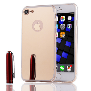 iPhone 7/8 Maska, Zrcalo - Zlatna