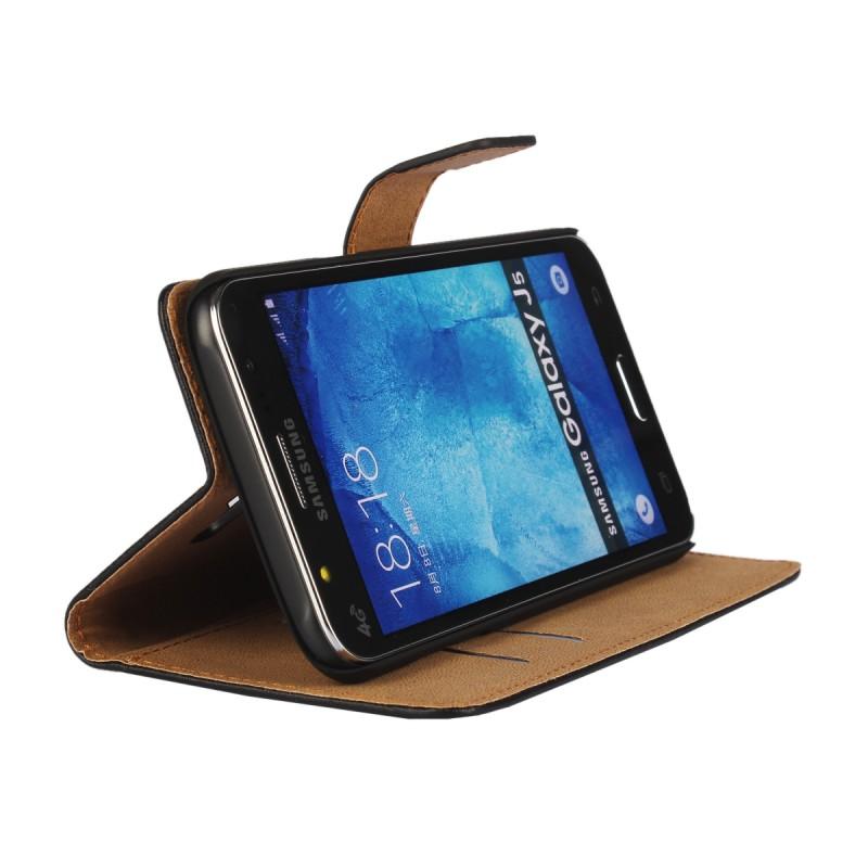 Premium kožna maska - Torbica za telefon Samsung Galaxy J5 - Slika 7