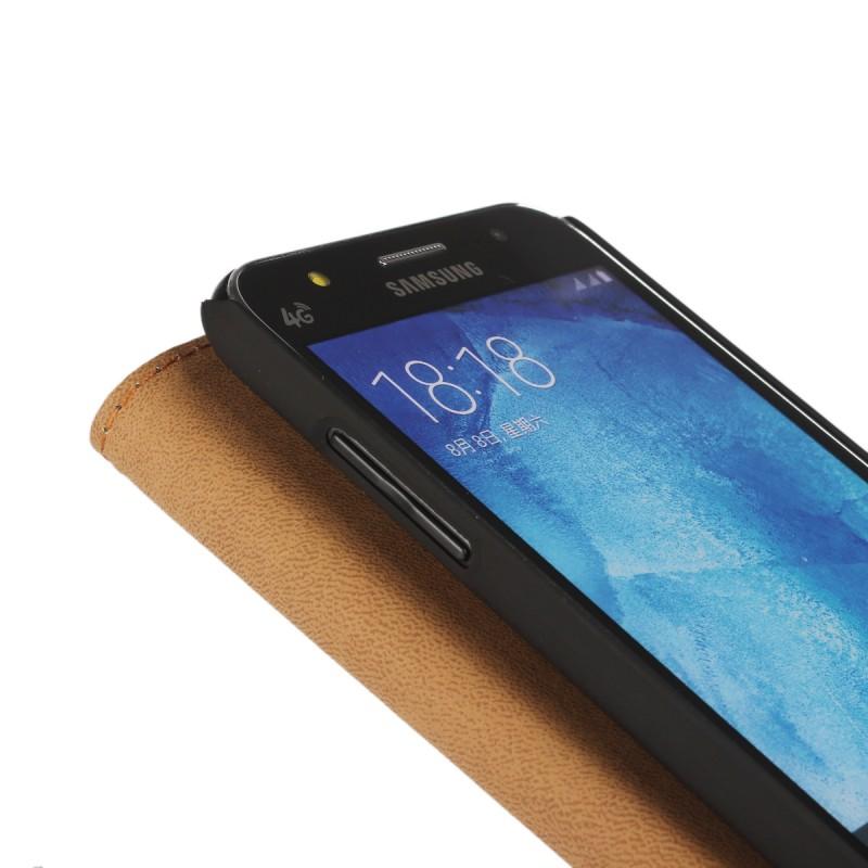 Premium kožna maska - Torbica za telefon Samsung Galaxy J5 - Slika 8