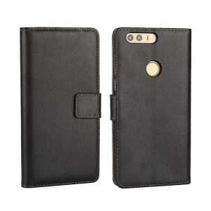 Huawei Honor 8 Premium kožna torbica u boji - crna