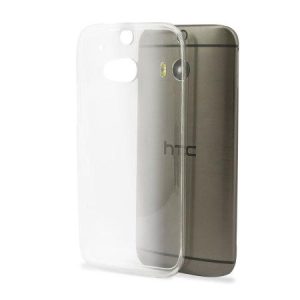 HTC One (M8) silikonska maska - prozirna