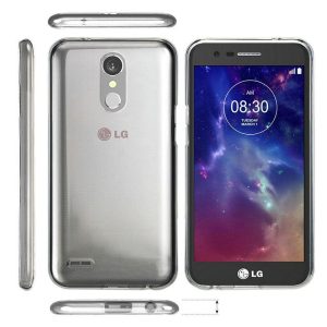 LG K10 (2017) silikonska maska - prozirna