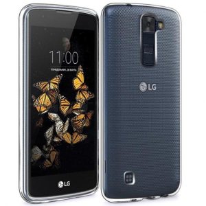 LG K8 silikonska maska - prozirna