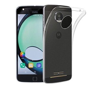 Lenovo Moto Z Play silikonska maska - prozirna