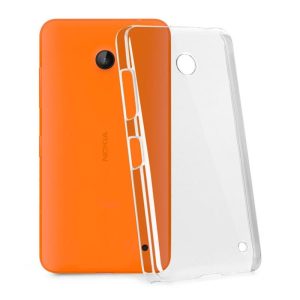 Microsoft Lumia 635 silikonska maska - prozirna