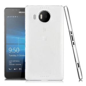 Microsoft Lumia 950 XL silikonska maska - prozirna