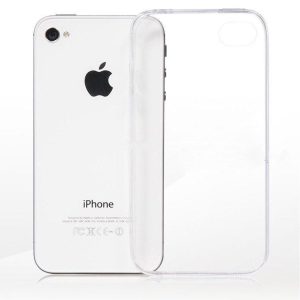 iPhone 4/4s silikonska maska - prozirna