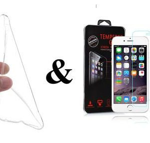 IPHONE 7 KOMPLET STAKLO + MASKA