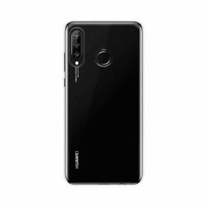 Huawei P40 lite E silikonska maska - prozirna