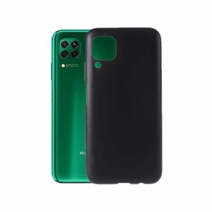 Huawei P40 lite silikonska maska - crna