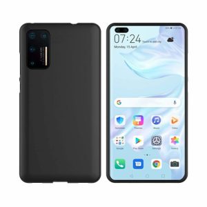 Huawei P40 silikonska maska - crna