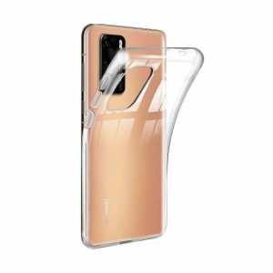 Huawei P40 silikonska maska - prozirna