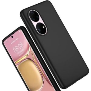Huawei P50 Pro silikonska maska - crna