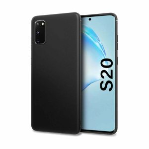 Samsung Galaxy S20 silikonska maska - crna