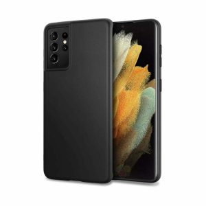 Samsung Galaxy S21 Ultra silikonska maska - crna